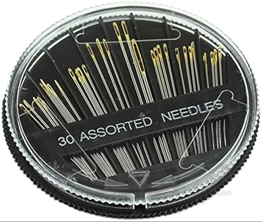Generic 30PCS Sewing Needle Set Assorted Hand Sewing Needles Embroidery Mending Craft Quilt Sew Case