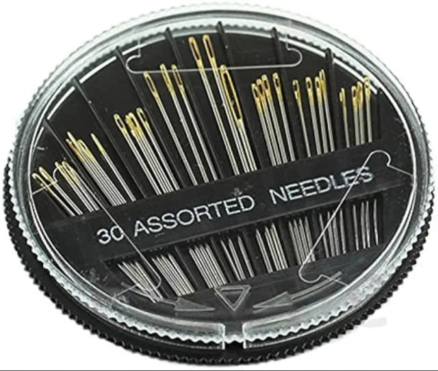 Generic 30PCS Sewing Needle Set Assorted Hand Sewing Needles Embroidery Mending Craft Quilt Sew Case