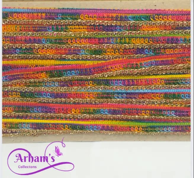 ZA  Duppata Lace 8Yds Pack