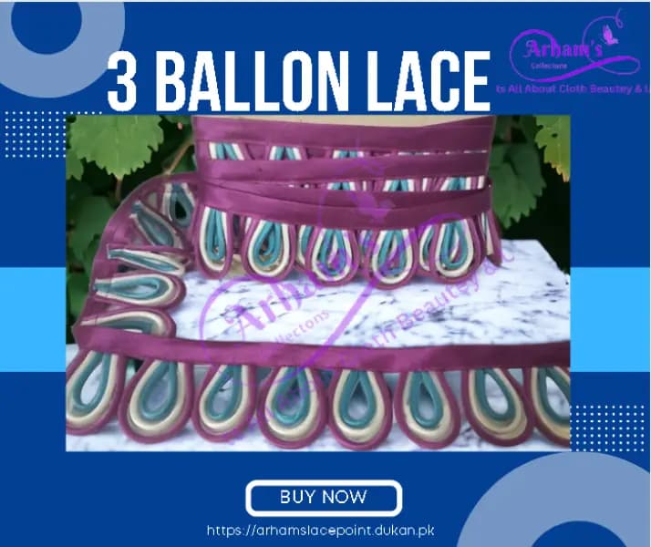 3 Ballon Lace
