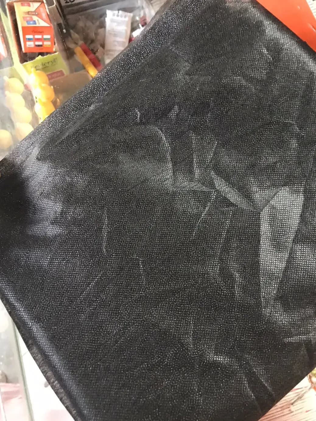 Zero Fusing Black (Bukram) 5 Yda Pack