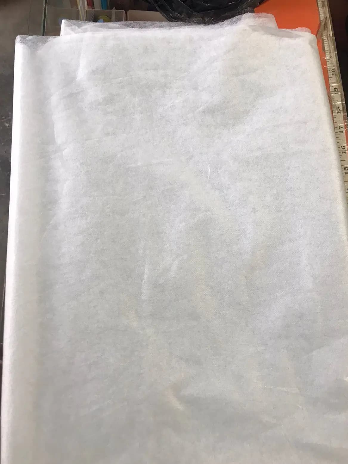 Zero Fusing White  (Bukram) 5 Yda Pack