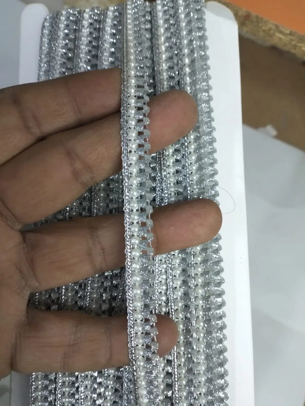 SH Pearls Lace 8 Yds Pack